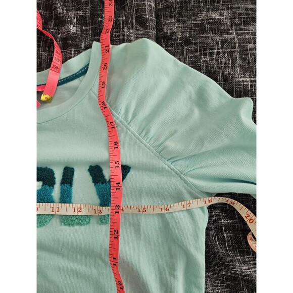 Lilly Pulitzer Bubbly Aquamarine Longsleeve Top Size XS NWT - Picture 5 of 8